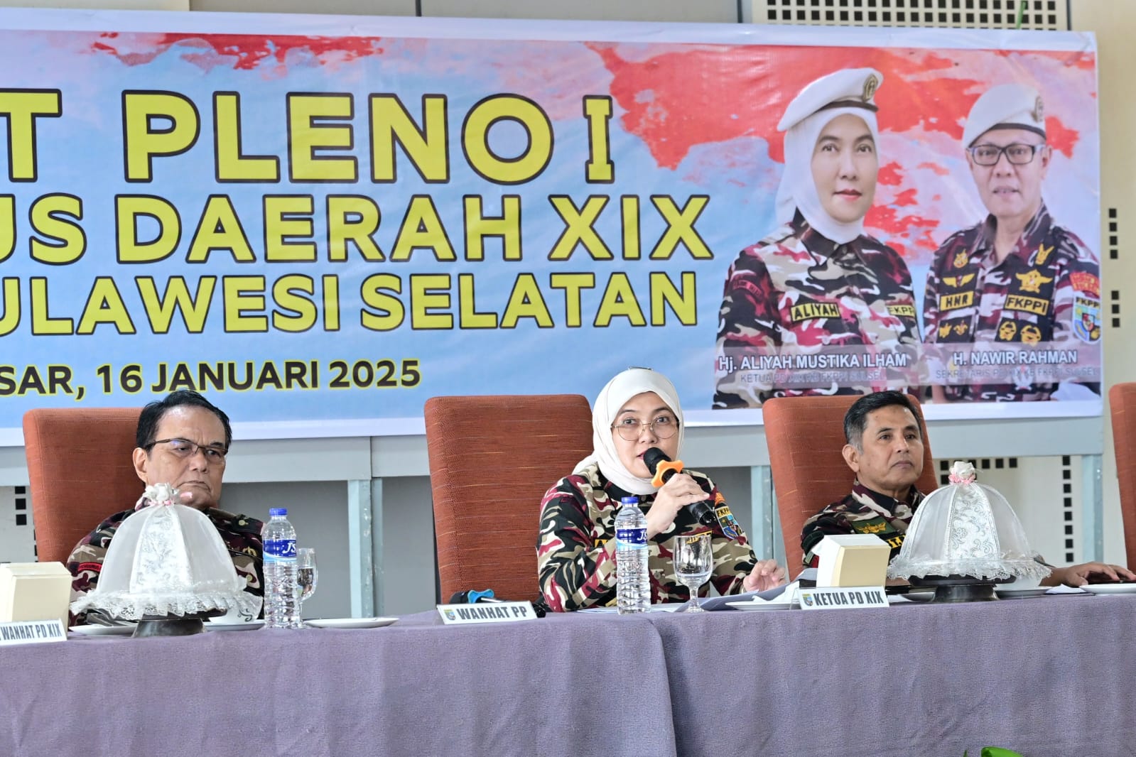 Aliyah Mustika Ilham Menegaskan Arah Baru FKPPI Sulsel dalam Rapat Pleno Perdana