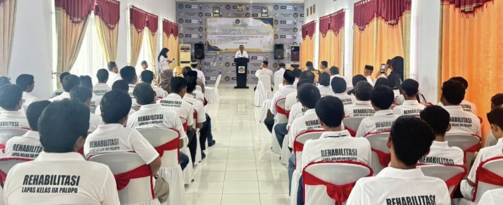 Lapas Palopo Menghentikan Layanan Rehabilitasi 2025, 84 Warga Binaan Siap Menjalani Hidup Baru