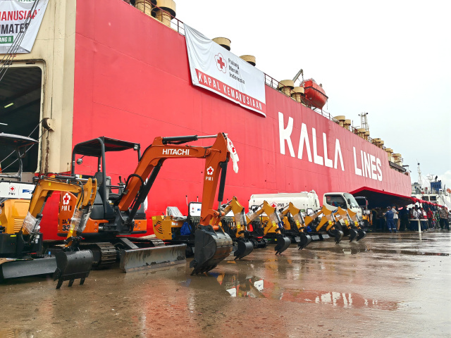 PMI Deploy 2.500 Ton Alat Berat dan Logistik untuk Percepat Pemulihan Pascabencana Sumatera-Aceh