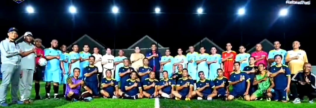 Sumbangsih Gol dan Silaturahmi: Laga Persahabatan Mini Soccer, Gubernur Kaltara Pererat Silaturahmi dengan Sumbawa