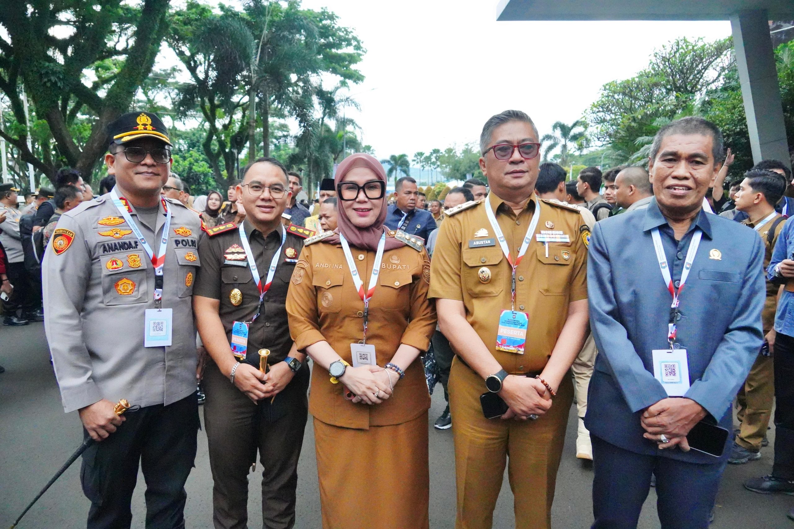 Bupati Barru Hadiri Rakornas Pusat dan Daerah di Bogor, Perkuat Sinergi Menuju Indonesia Emas 2045