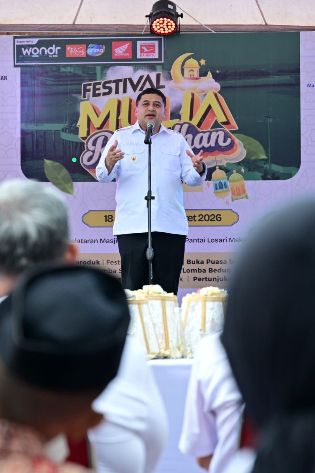Festival Mulia Ramadan Dibuka di Losari, Wali Kota Munafri Dorong Ekonomi UMKM dan Semangat Kebersamaan