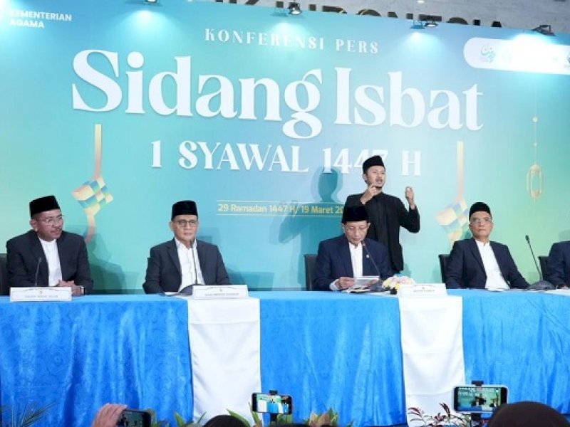 Pemerintah Tetapkan Idulfitri 1 Syawal 1447 H Jatuh pada Sabtu, 21 Maret 2026