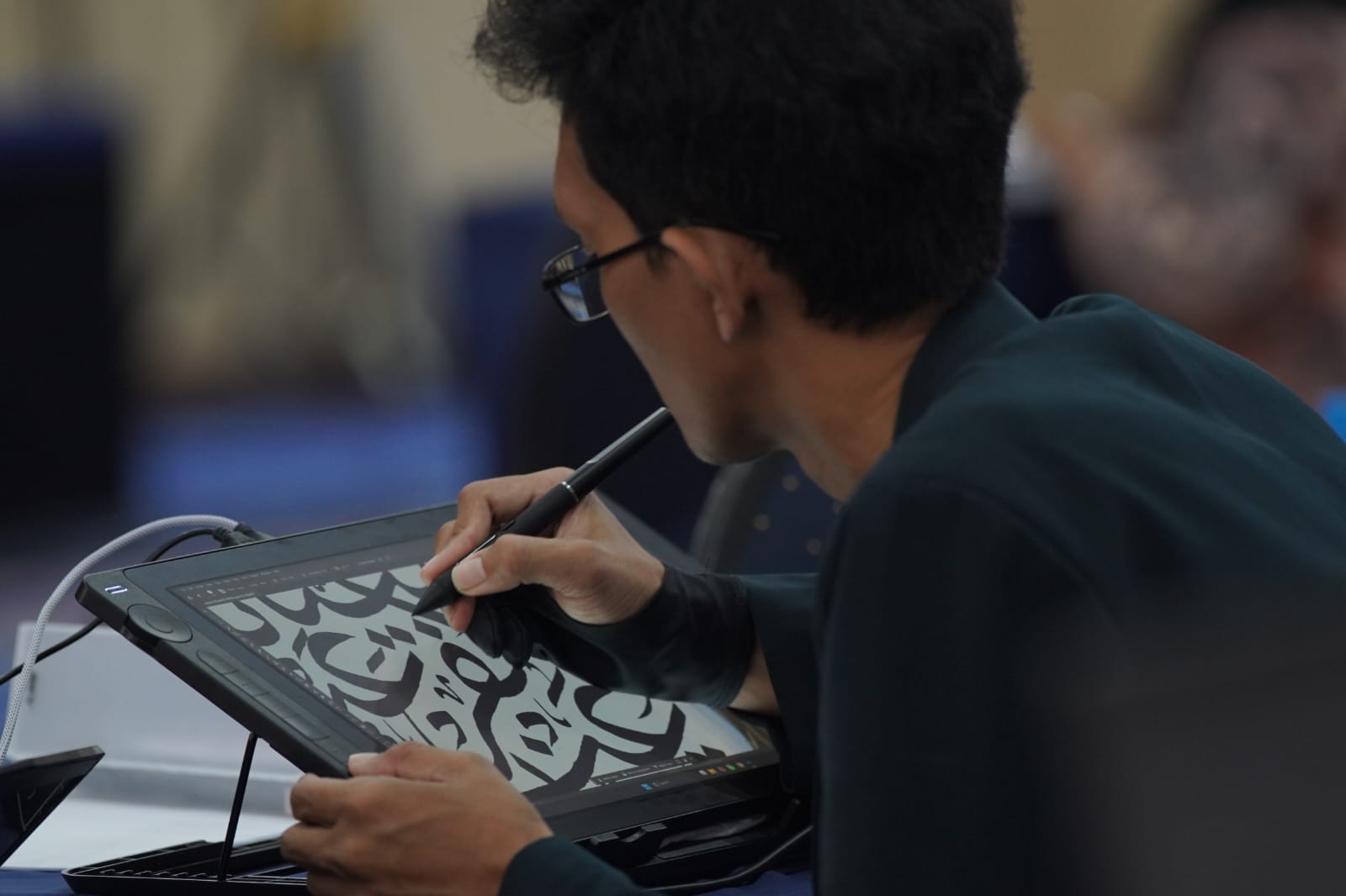 Kaligrafi Digital Resmi Dipertandingkan di MTQ Sulsel, Maros Cetak Sejarah Baru