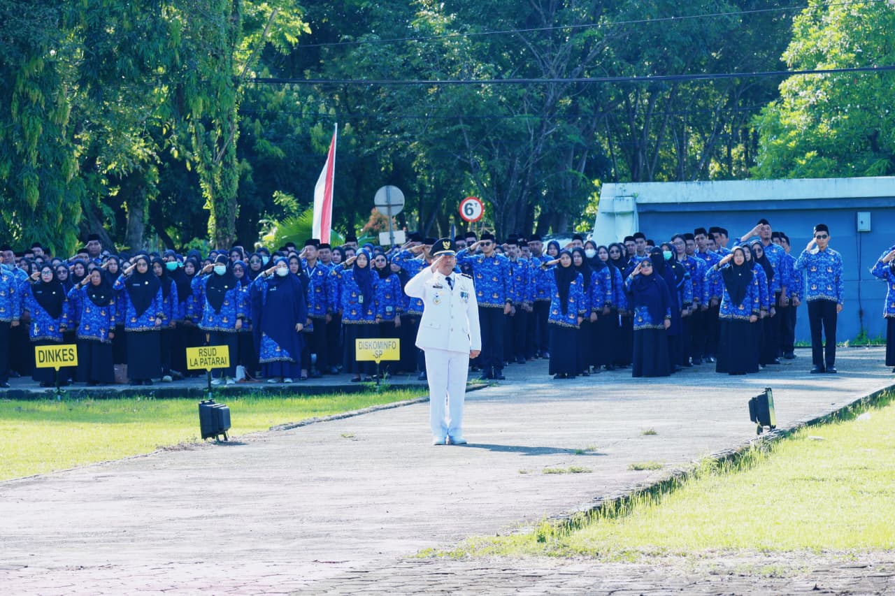 Peringatan HUT Otda ke-30 di Barru, Wabup Tekankan Sinergi dan Pelayanan Publik
