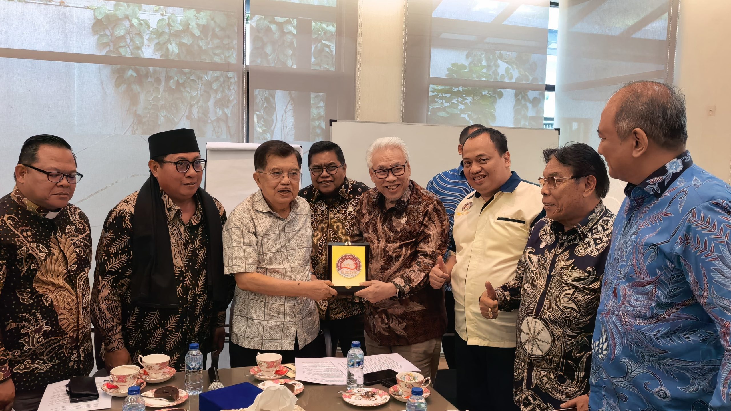 Tokoh Lintas Organisasi Temui Jusuf Kalla, Serukan Persatuan dan Minta Laporan Dicabut