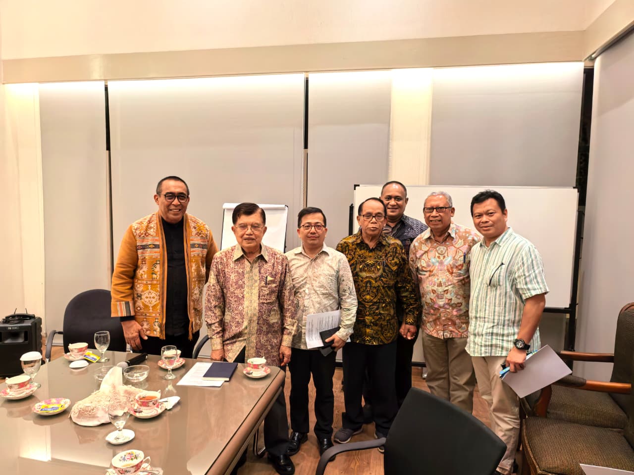 Ketua PGI dan Jusuf Kalla Bahas Peran Agama sebagai Agen Perdamaian