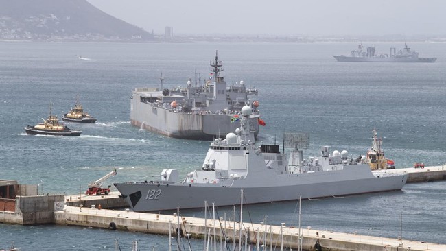 Kapal Perang China Siaga di Pasifik saat AS dan Sekutu Latihan Militer