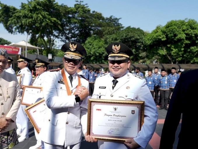 Kalahkan Dominasi Jawa, Makassar Sabet Penghargaan Nasional Kinerja Pemerintahan Terbaik