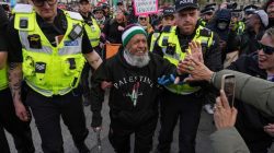 Ratusan Aktivis Pro-Palestina Ditangkap di London