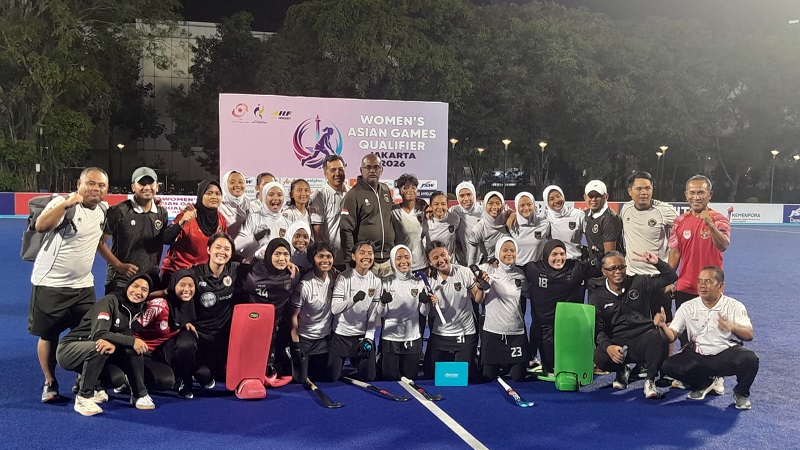 Tak Hanya Lolos Asian Games 2026, Timnas Hockey Putri Incar Juara Grup Kualifikasi Lawan Singapura