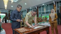 35 Calon Kades di Barru Deklarasi Damai, Wabup Tekankan Adu Gagasan Bukan Saling Menjatuhkan