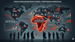 Ironi Global: Data Infografis Ungkap Lonjakan Pengangguran, Afrika Dominasi Daftar Teratas