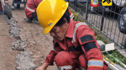 Aduan LONTARA+ Ditindaklanjuti, DPU Makassar Pasang Paving Blok di Jalan Paccerakkang