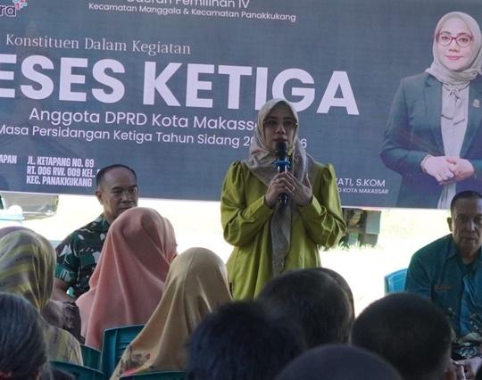 Akhiri Reses, Umiyati Serap Beragam Aspirasi Drainase hingga Bantuan Sosial