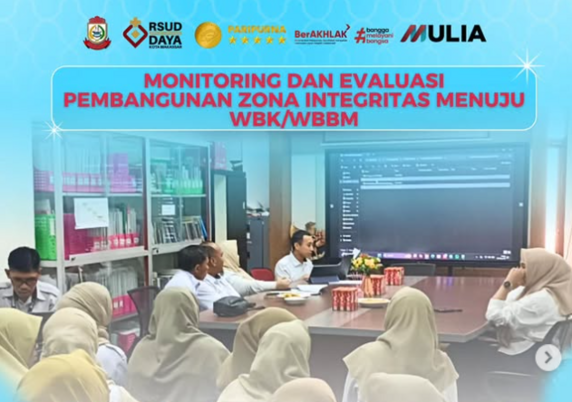Bangun Budaya Kerja Bersih dan Melayani, RSUD Daya Kota Makassar Tingkatkan
Kesiapan Zona Integritas