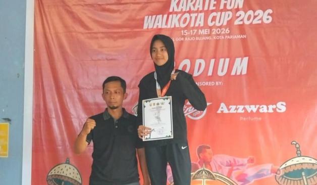 Gemilang! Empat Siswa MTsN 2 Bukittinggi Sabet Medali di Kejuaraan Karate Wali Kota Cup Pariaman 2026