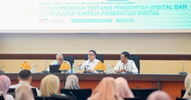 Sulsel Dukung Penuh Rancangan Perpres Pemerintah Digital, Siap Tingkatkan Layanan Publik