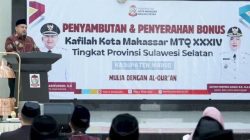 Wali Kota Makassar Apresiasi Gemilang 47 Juara MTQ Sulsel, Siapkan Bonus dan Bidik Juara Umum