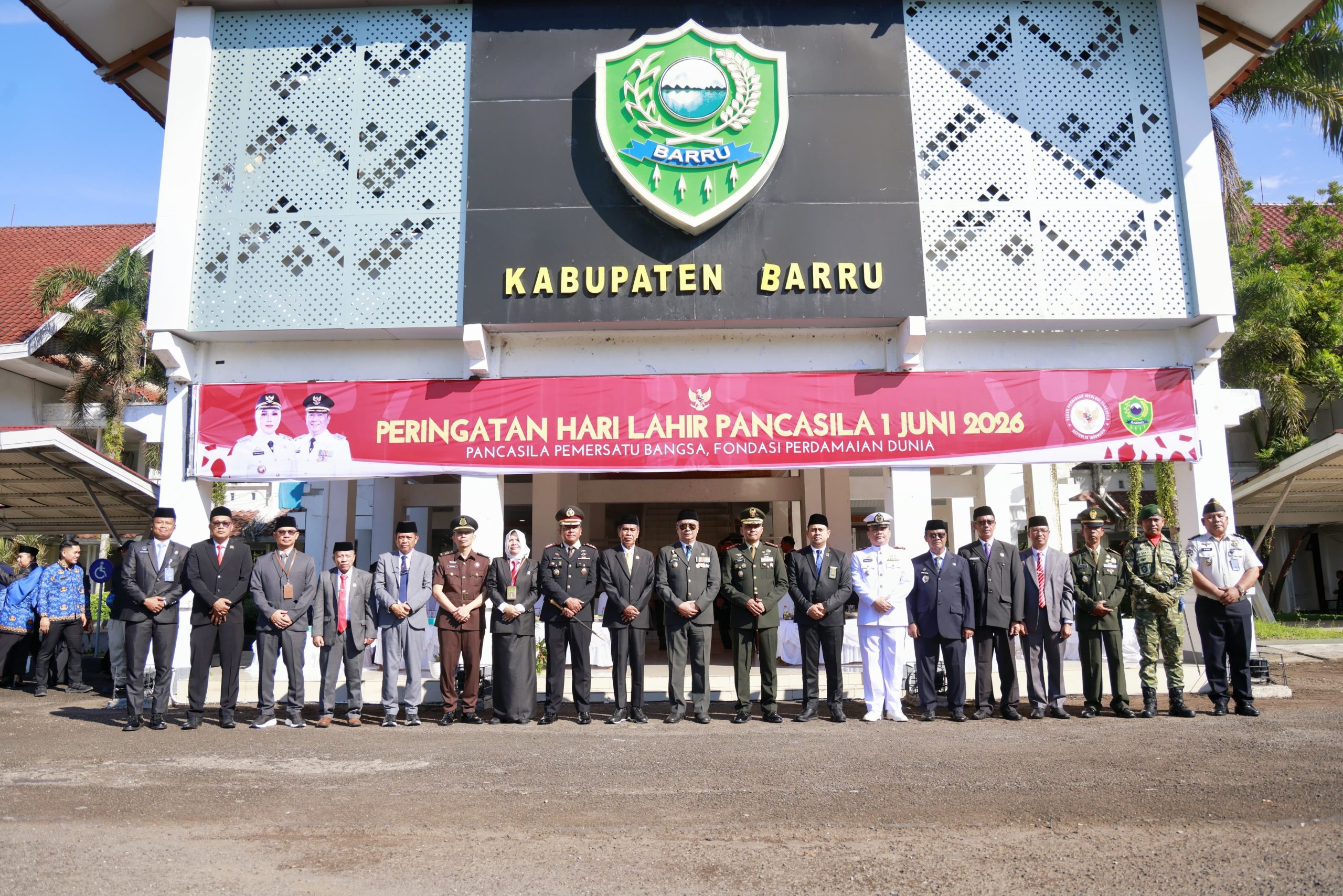 Peringati Hari Lahir Pancasila 2026, Pemkab Barru Tegaskan Komitmen Jaga Persatuan dan Perdamaian