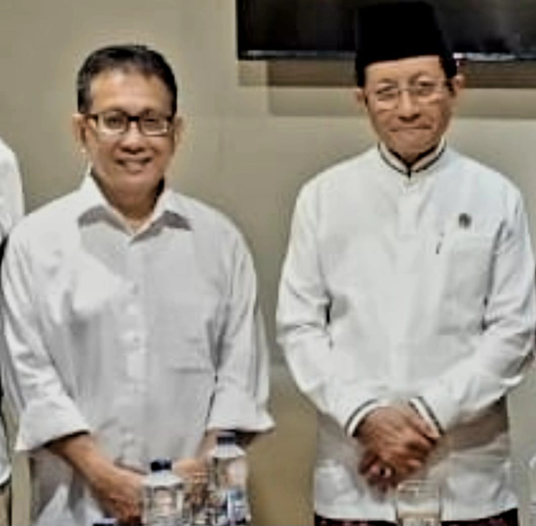 Menag Nazaruddin Umar Ucapkan Selamat kepada Suwardi Thahir yang Terpilih Aklamasi Pimpin PWI Sulsel