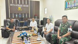 Ketua Terpilih PWI Sulsel Suwardi Thahir Sambangi Pomdam XIV/Hasanuddin, Perkuat Sinergi dan Kemitraan