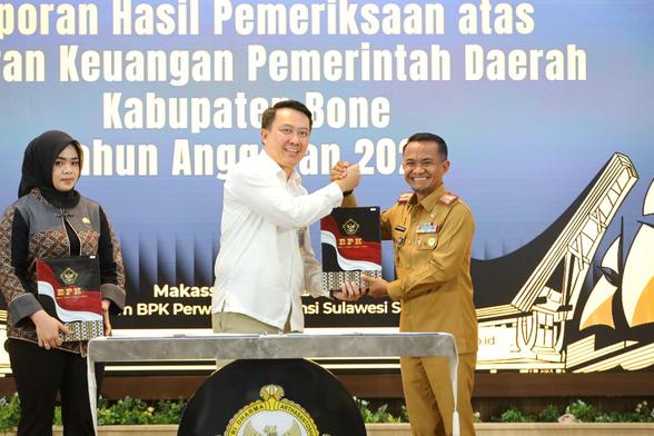 Bone Raih Opini WTP ke-11 Kali Berturut-turut untuk Laporan Keuangan 2025