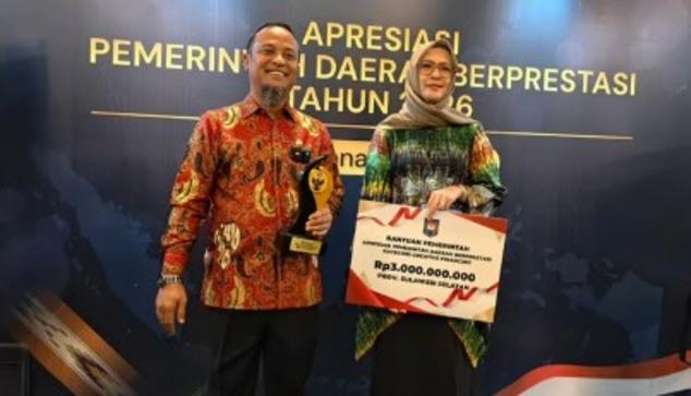 Sulsel Raih Penghargaan Creative Financing Terbaik Regional Sulawesi dari Kemendagri