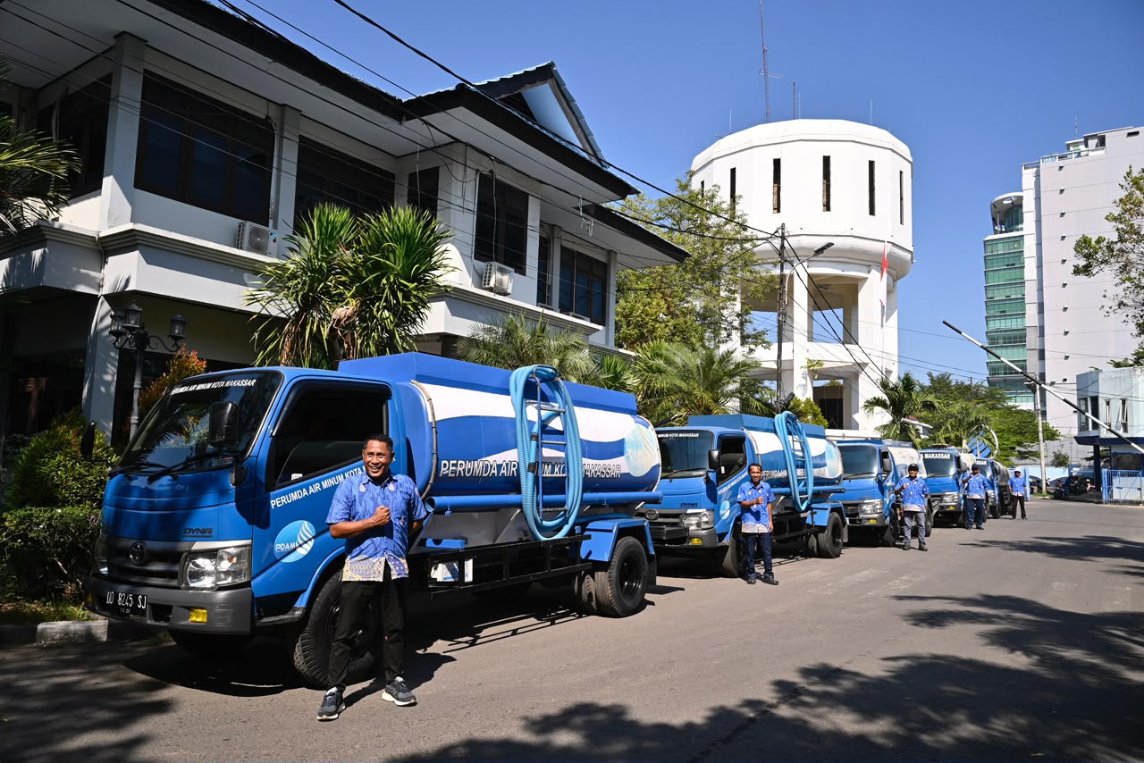 PDAM Makassar Pastikan Layanan Air Bersih Tetap Aman, Prediksi Cadangan 30 Hari Hanya Skenario Kemarau Ekstrem