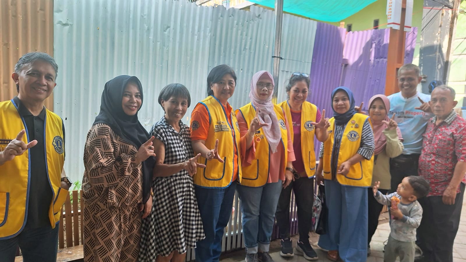 Lions Club Makassar Jeneberang Wujudkan Lorong Sayur Organik, Dukung Ketahanan Pangan Warga Mariso