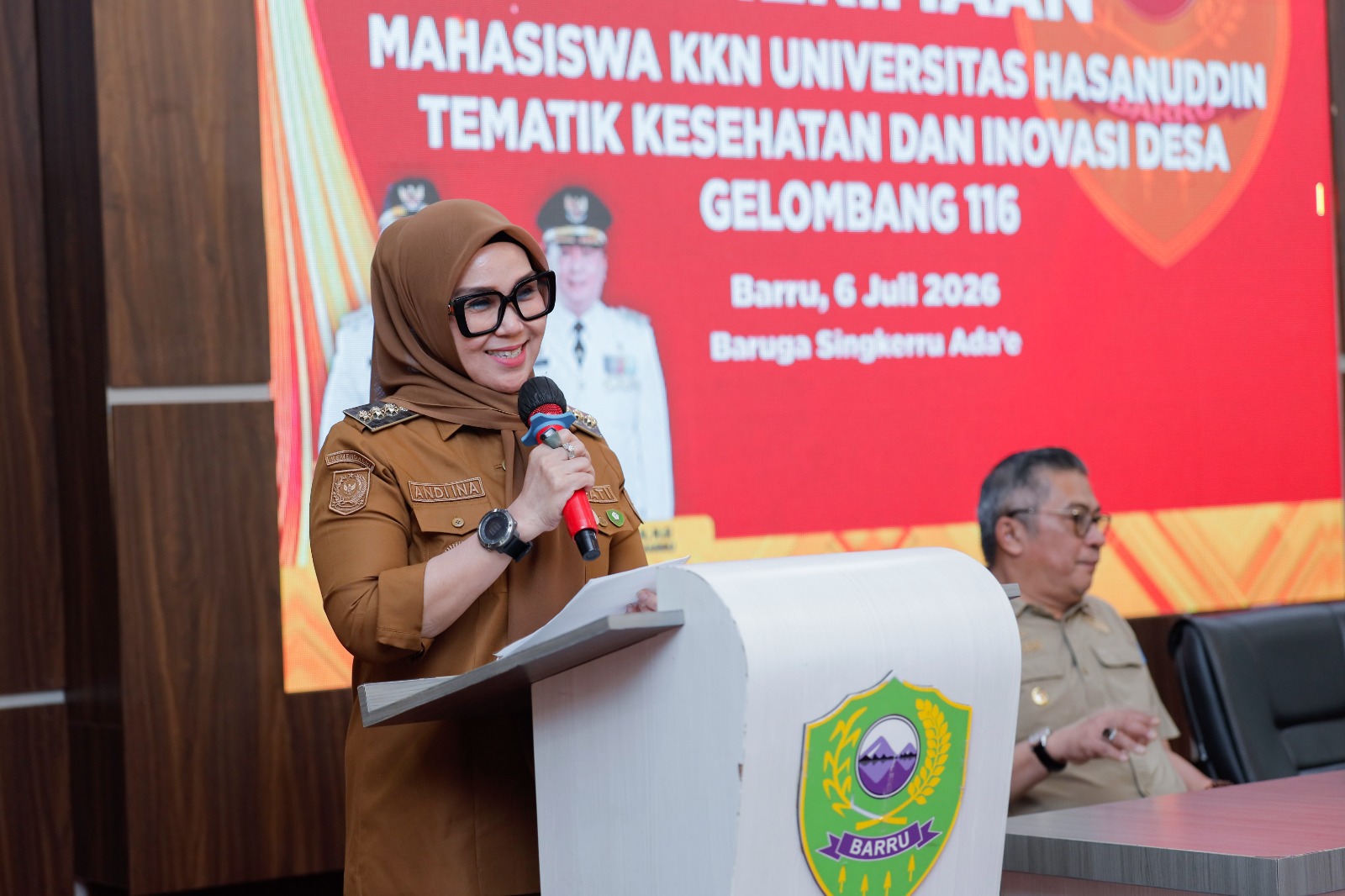 Bupati Barru Sambut 362 Mahasiswa KKN Unhas, Dorong Inovasi Desa dan Penguatan Kesehatan Masyarakat