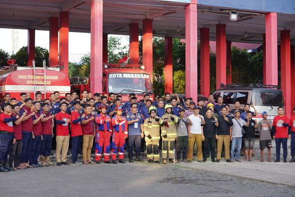 Damkarmat Makassar Hadirkan Inovasi API BAHARI, Perkuat Respons Darurat di Wilayah Pesisir dan Kepulauan