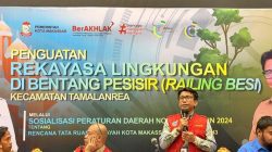 Distaru Makassar Perkenalkan “Railing Besi,” Sistem Digital Pengawas Tata Ruang Pesisir