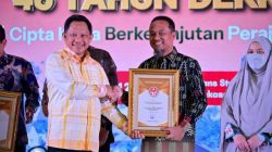 Gubernur Andi Sudirman Terima Penghargaan Dekranas, Mendagri Puji Suksesnya Acara Nasional di Sulsel