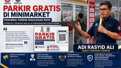 Perumda Parkir Makassar Resmi Berlakukan Parkir Gratis di Gerai Alfamart, Indomaret, dan Alfamidi Berlangganan