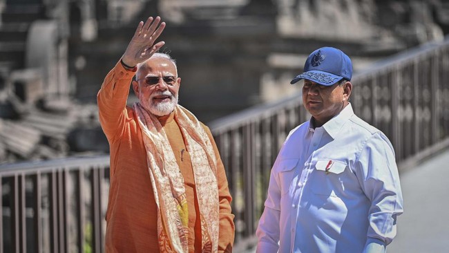 Kala PM India Modi Pernah Pakai Numerologi 8 Bikin Prabowo Tertawa