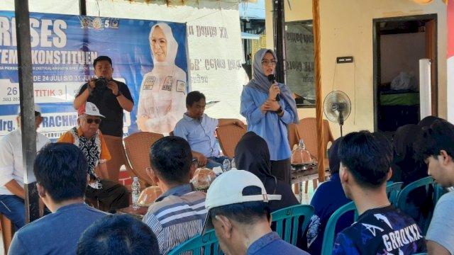 Reses Cicu di Minasa Upa: Warga Apresiasi Perbaikan Jalan Hertasning, Desak Penanganan Drainase Syekh Yusuf