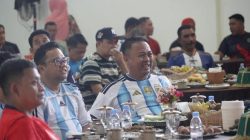 Wabup dan Dandim Gowa Satukan Ratusan Warga dalam Nobar Piala Dunia 2026