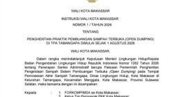 Wali Kota Makassar Wajibkan Pemilahan Sampah dari Sumber, Modal Cukup Dua Ember