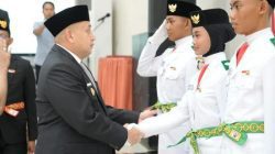 70 Paskibraka Makassar Resmi Dikukuhkan, Siap Emban Amanah di Lapangan Karebosi