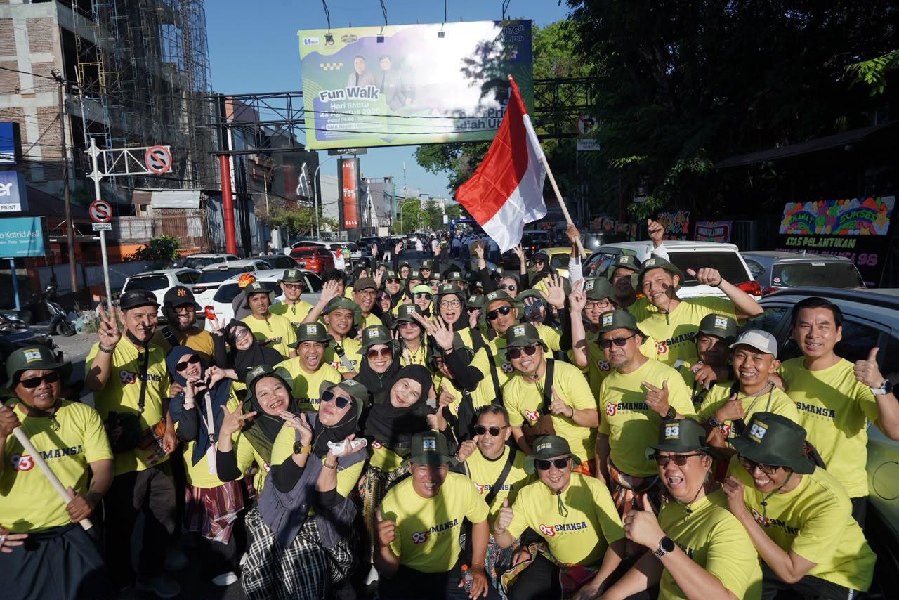 AnniverSMANsary ke-76, IKA SMANSA Makassar Perkuat Kebersamaan Lintas Angkatan