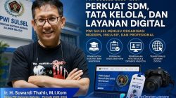 Suwardi Thahir Pimpin PWI Sulsel 2026–2031, Fokus Tingkatkan UKW dan Transformasi Digital