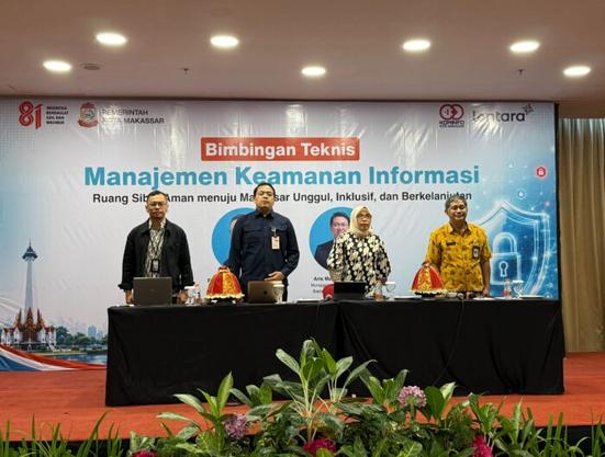 Antisipasi Ancaman Siber, Kominfo Makassar Perkuat Kapasitas Keamanan Informasi Aparatur