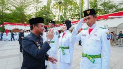 Gubernur Andi Sudirman Resmi Kukuhkan 73 Paskibraka Sulsel, Siap Kibarkan Merah Putih