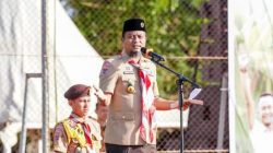 Gubernur Sulsel Sebut Anggota Pramuka Sebagai Cikal Bakal Mewujudkan Indonesia Emas 2045