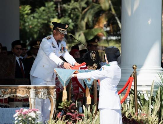 HUT ke-81 RI di Sulsel, Andi Sudirman tekankan kedaulatan pangan demi Indonesia Emas 2045