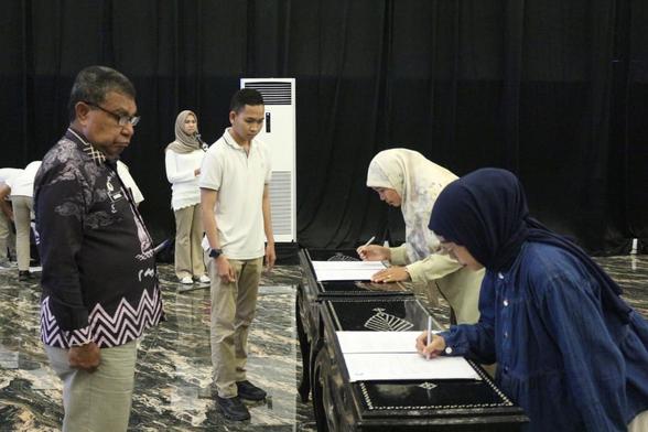 Kawal Nilai Hak Asasi, 10 Penggerak HAM Resmi Dikontrak Kemenkumham Sulsel-Sultra