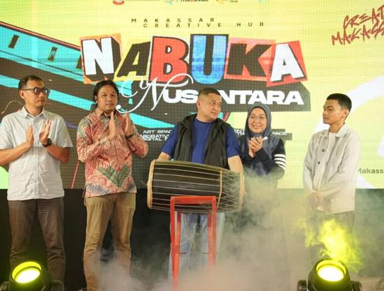 Perkuat Ekosistem Ekonomi Kreatif, Wali Kota Makassar Resmikan MCH Nusantara