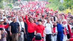 Semarak Hari Pramuka ke-65 di Bone, Mentan dan Gubernur Sulsel Lepas Ribuan Peserta Jalan Sehat