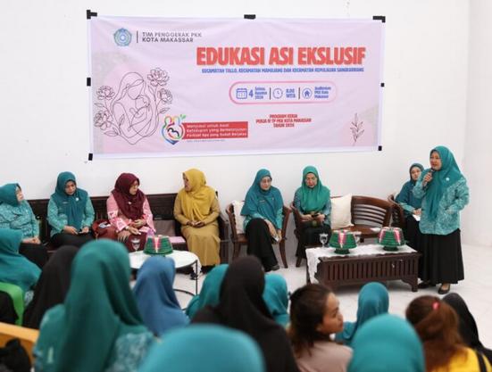 TP PKK Makassar edukasi ibu hamil soal pentingnya ASI eksklusif demi kualitas tumbuh kembang anak